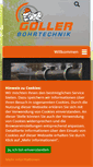 Mobile Screenshot of goller-bohrtechnik.de